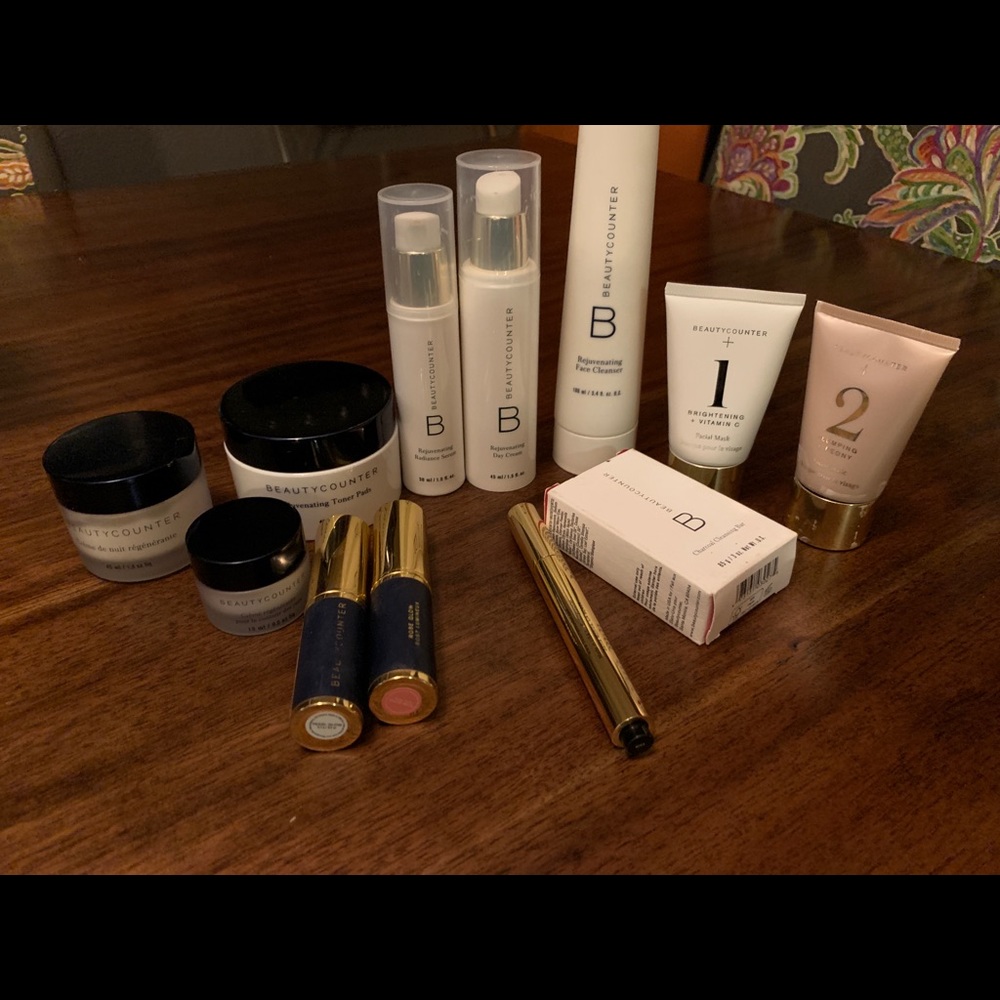 2 sticks- blush & illuminator; Rejuv eye cream